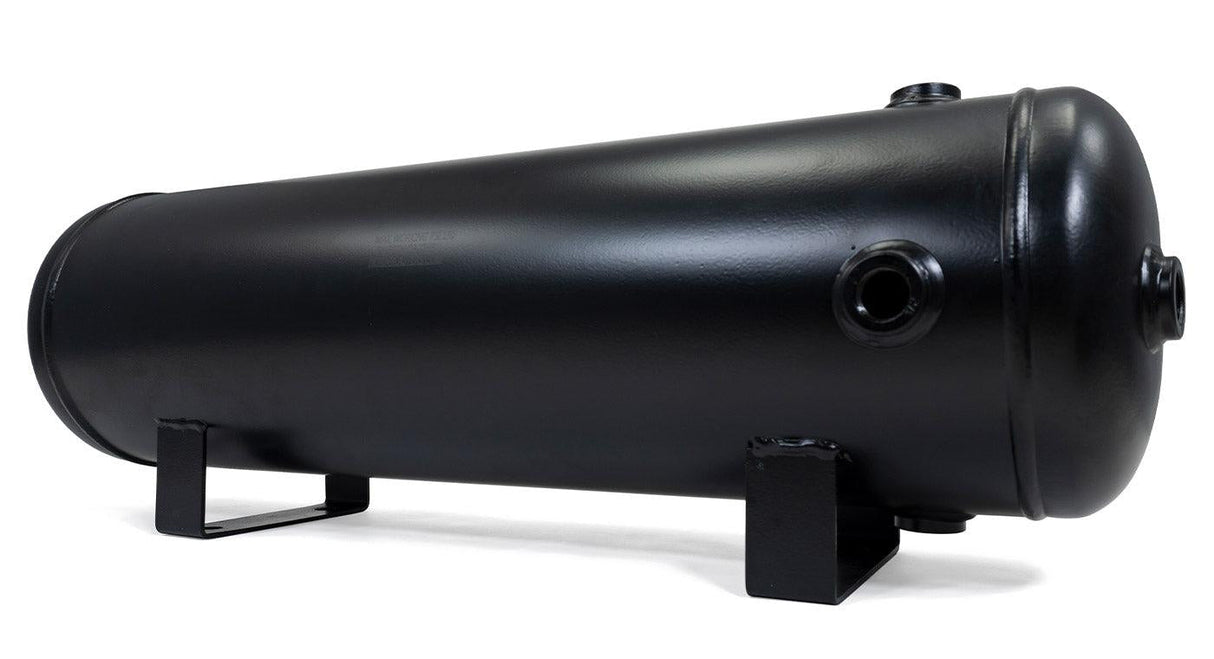 Open Box 5 Gallon 7 Port Steel Air Tank HornBlasters