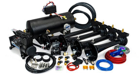Open Box Conductor's Special 2HB Train Horn Kit HornBlasters