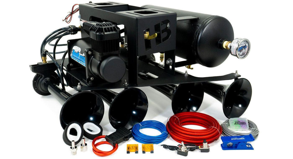 Open Box Conductor's Special 2HB Spare Tire Delete® Kit HornBlasters
