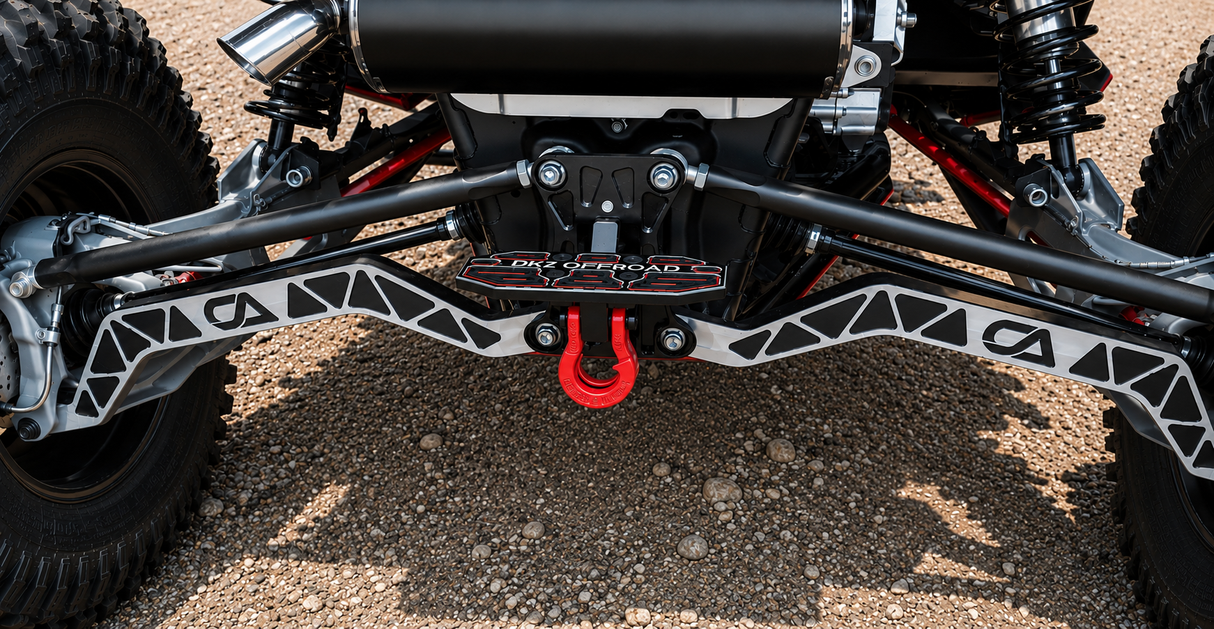RZR Pro Series - Billet Radius Plate with Step & Foam Inserts DKZ Offroad