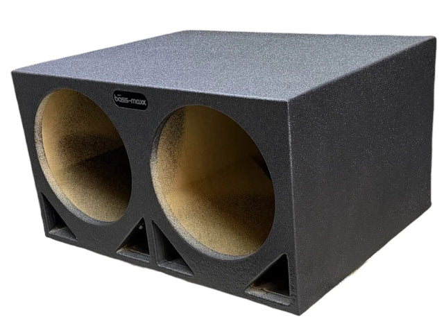 Dual 12" Turbo Ported Subwoofer Box Moon Car Stereo