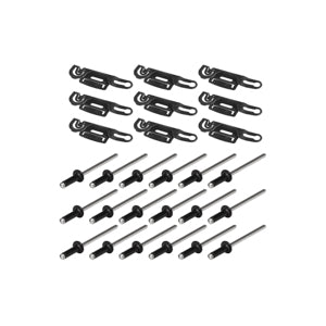 Windshield Molding Clip Kit - 1980-1997 Ford F-Series & Bronco Precision