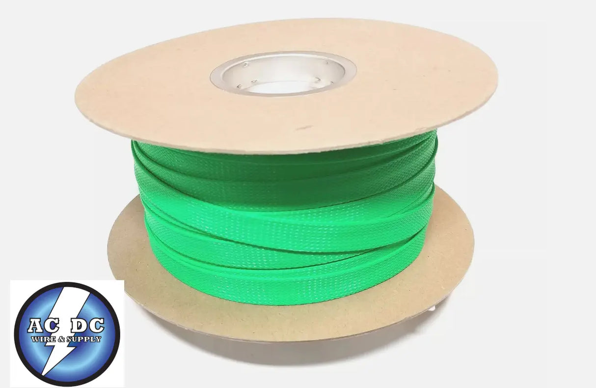 PET 1/2" Expandable Wire Cable Sleeving Sheathing Braided Loom, you choose the color and length AC/DC WIRE AND SUPPLY