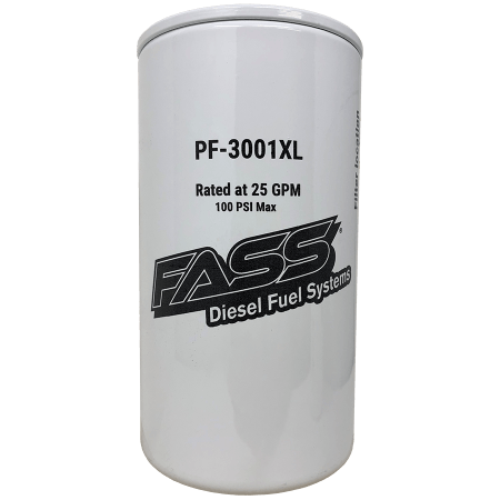 FASS Fuel Systems PF3001XL Particulate Filter (PF3001XL) Part No: PF3001XL Supersedes Part No: PF-3001 XL