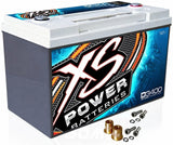 XS Power D3400 12V Group 34 AGM 3300 Amp Battery w/ FREE 580 Top Post Terminals XS Power