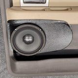 Custom Speaker Pods 8″ Speaker Pods for the Rear Door of a 09-14 Ford F-150 Crew Cab Custom Speaker Pods