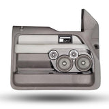 Custom Speaker Pods Dual 6.5″ and Dual 3.5″ Speaker Pods for the Front Door of a 09-14 Ford F-150 Custom Speaker Pods
