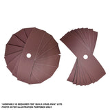 10" Abrasive Pinwheel