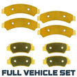 CFMoto U10 PRO/U10XL PRO 2025-2026 Brass Brake Pad Set Traild
