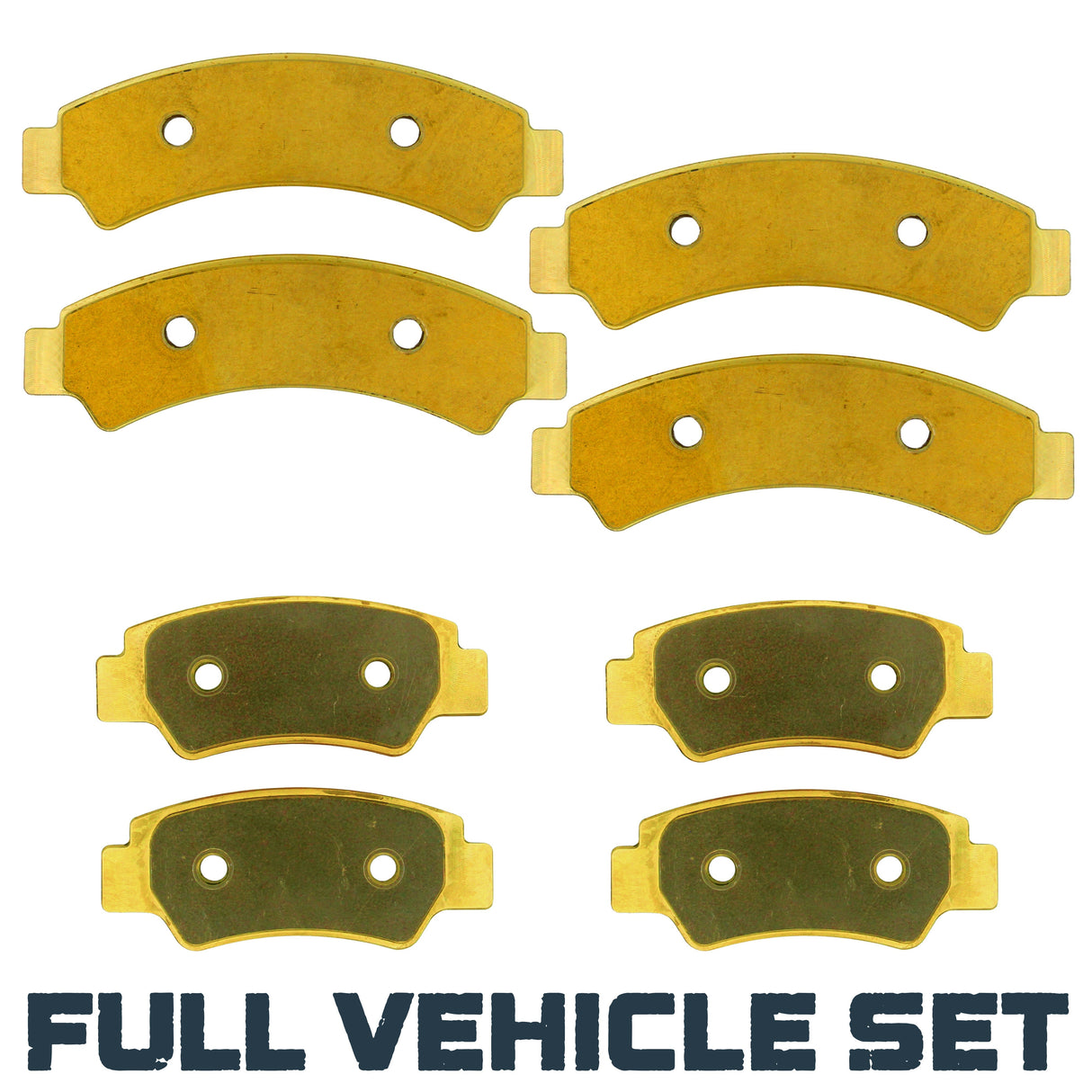 CFMoto U10 PRO/U10XL PRO 2025-2026 Brass Brake Pad Set Traild