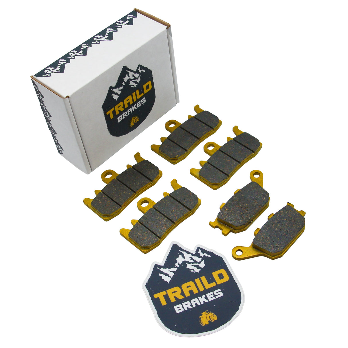 Kawasaki 1000 Z-H2 2020–2025 Ceramic Brake Pad Set Traild