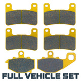 Kawasaki Z1000 2010–2016 Ceramic Brake Pad Set Traild