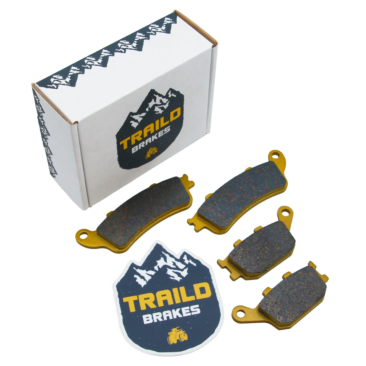Kawasaki Vulcan S 2015-2026 Ceramic Brake Pad Set Traild