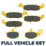 Kawasaki Ninja 650/650R 2006-2016 Ceramic Brake Pad Set Traild