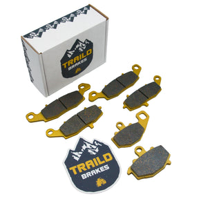 Kawasaki ER-6n 650 2009-2016 Ceramic Brake Pad Set Traild