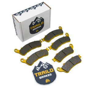 Honda NT700V Deauville 2010-2011 Ceramic Brake Pad Set Traild