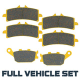 Kawasaki 1000 Z-H2 SE Performance 2020–2026 Ceramic Brake Pad Set Traild