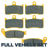 Indian Chieftain 2014-2026 Ceramic Brake Pad Set Traild