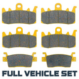 Kymco AK 550 2017-2024 Ceramic Brake Pad Set Traild