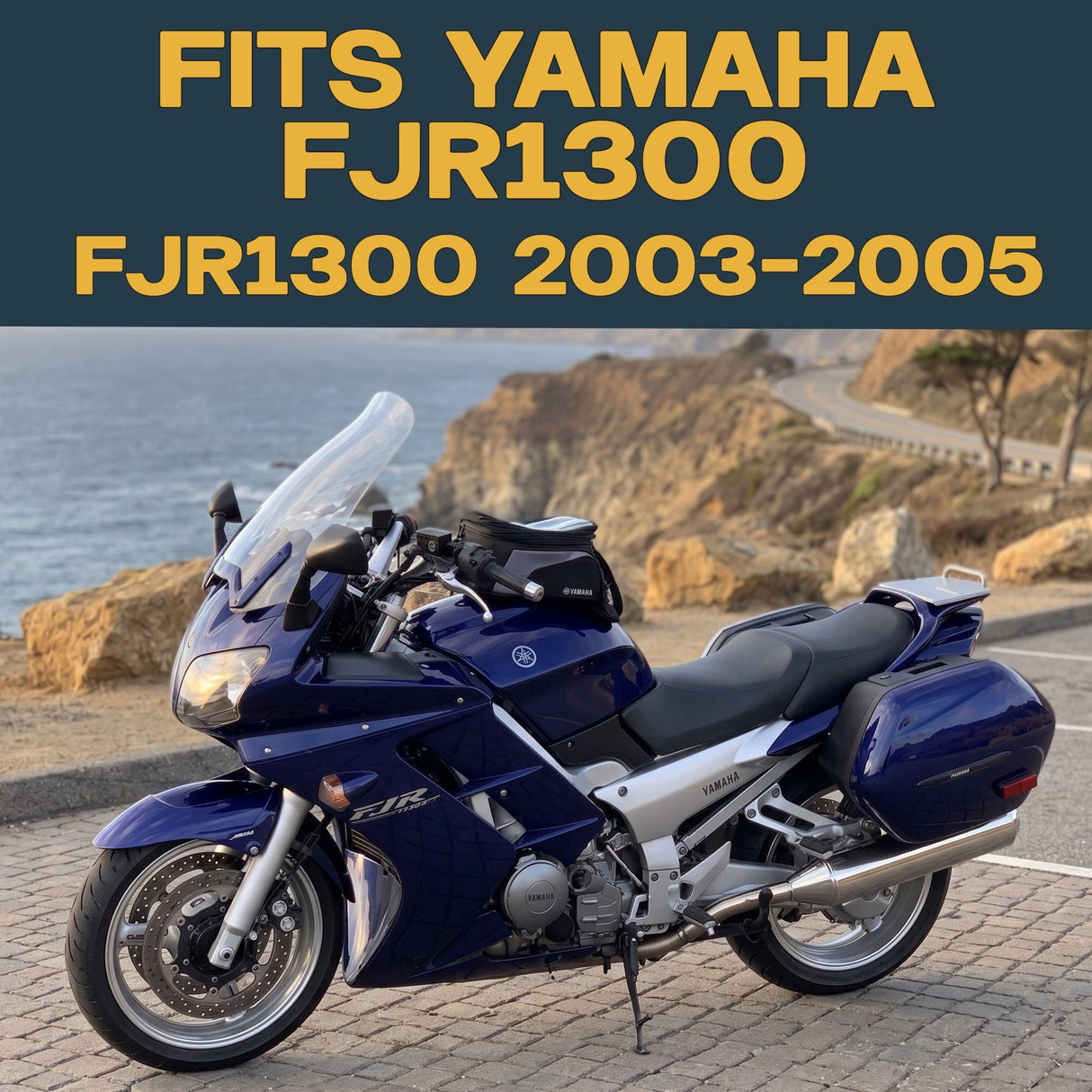 Yamaha FJR1300 2003-2005 Ceramic Brake Pad Set Traild