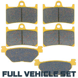 Yamaha XV1700/XV1900 2004-2017 Ceramic Brake Pad Set Traild