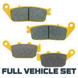 Honda CBR300RA 2015-2022 Ceramic Brake Pad Set Traild