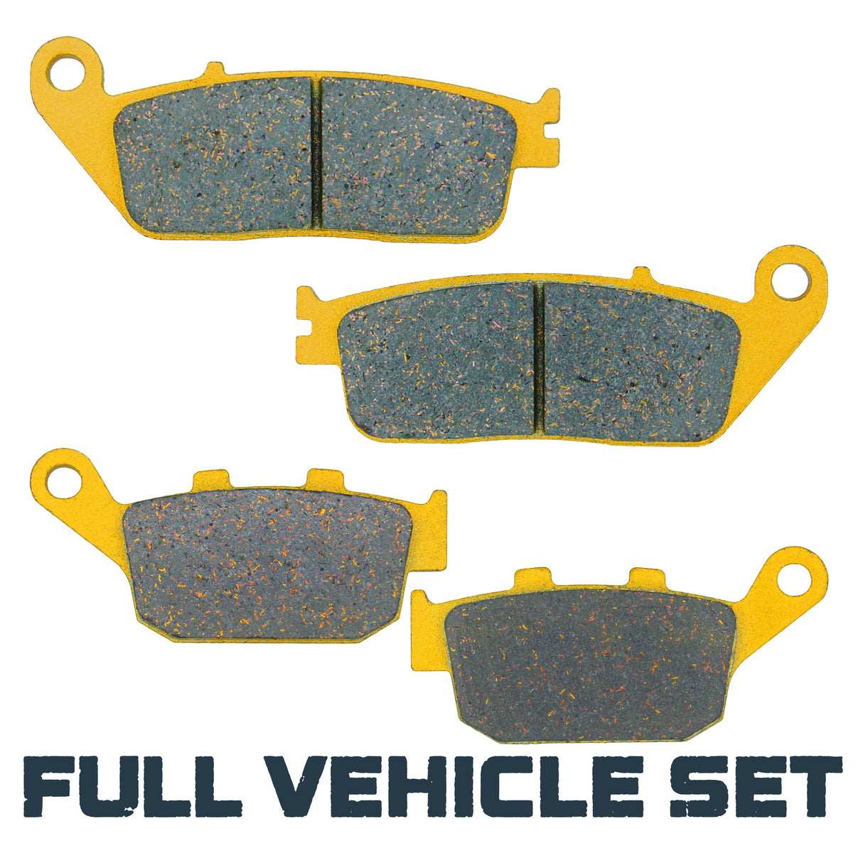 Honda CMX300/500 Rebel 2017-2026 Ceramic Brake Pad Set Traild