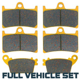 Yamaha YZF-R1/R1M 2015-2026 Ceramic Brake Pad Set Traild