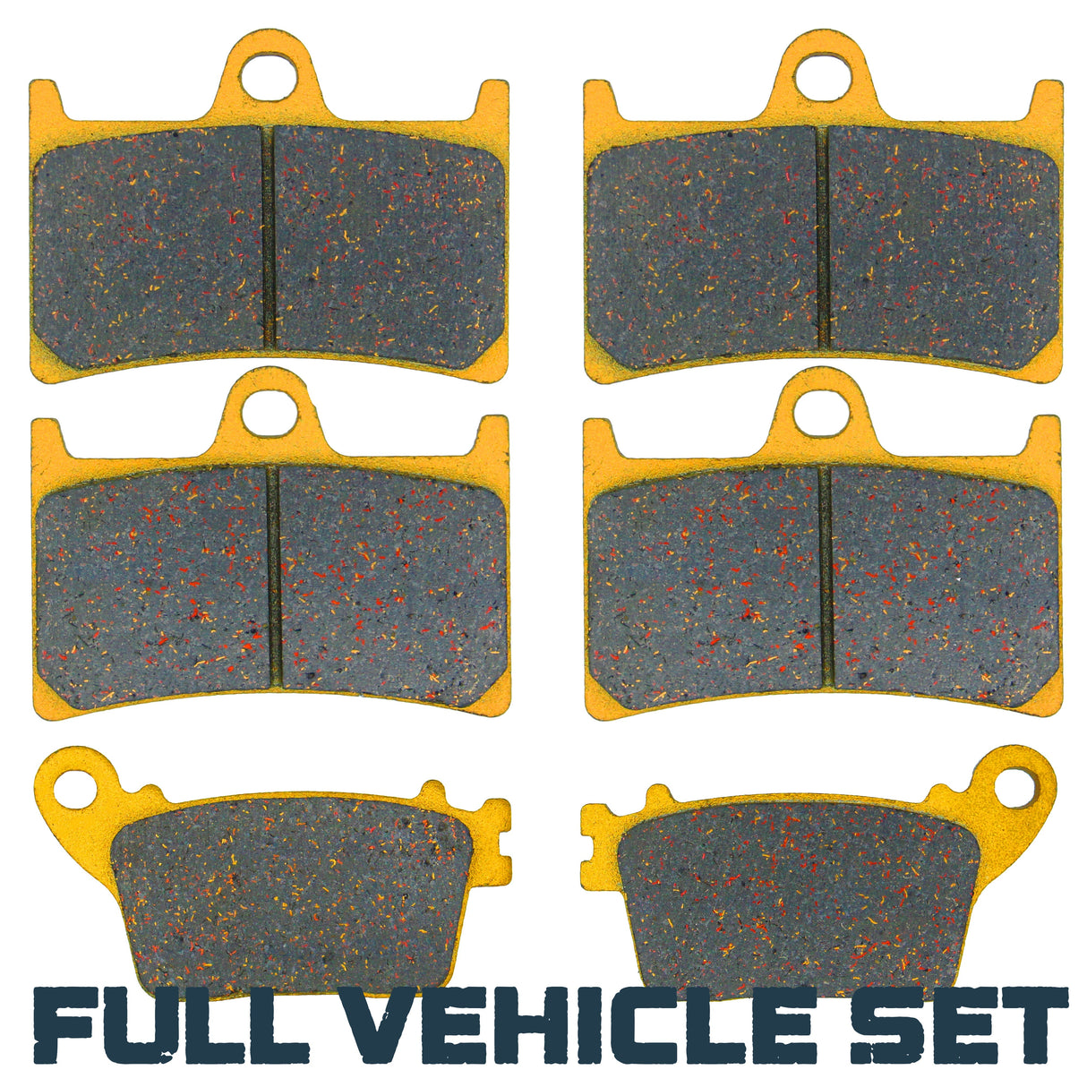Yamaha YZF-R6 2017-2026 Ceramic Brake Pad Set Traild