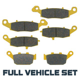 Suzuki SV650/SFV650 2009-2026 Ceramic Brake Pad Set Traild