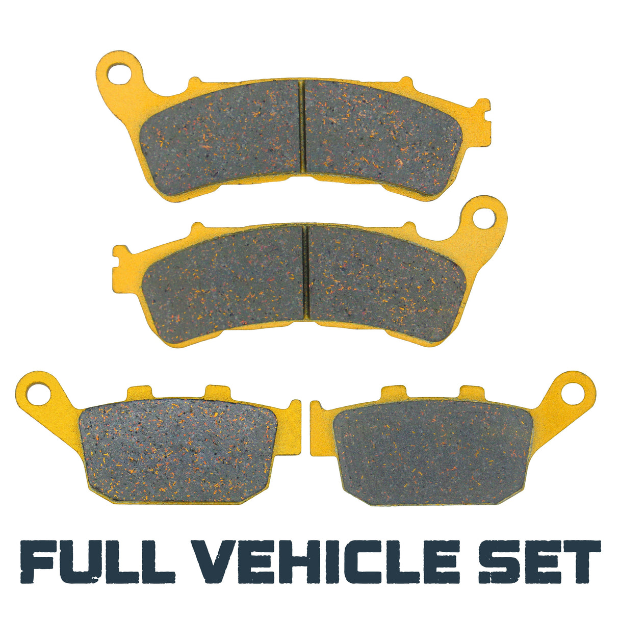 Honda CBR250RA 2011-2013 Ceramic Brake Pad Set Traild