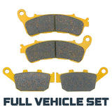 Honda CBR250RA 2011-2013 Ceramic Brake Pad Set Traild