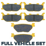 Yamaha V Star 1300 2007-2017 Ceramic Brake Pad Set Traild