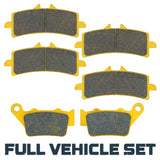 BMW HP4 2013-2014 Ceramic Brake Pad Set Traild