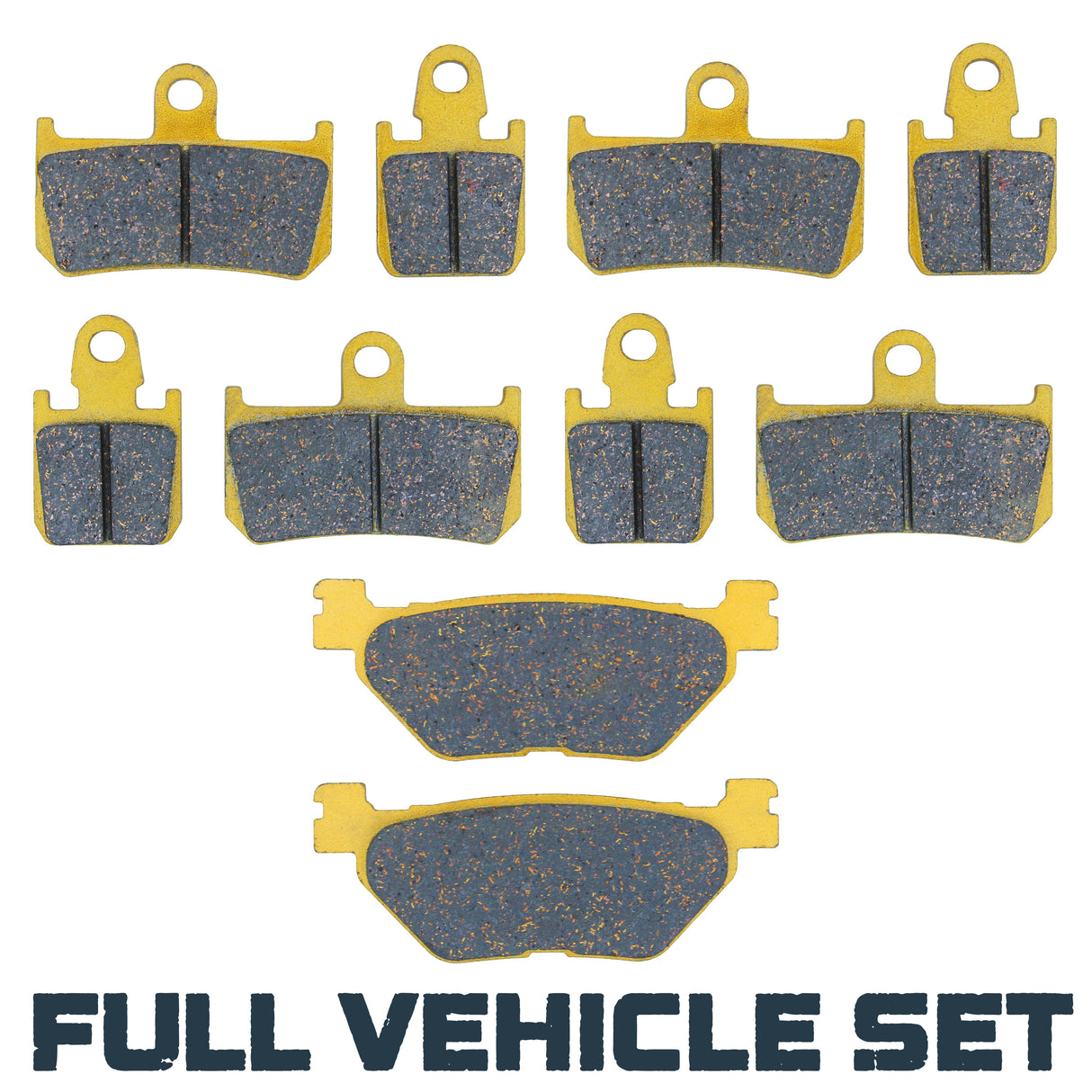 Yamaha VMAX 1700 2009-2020 Ceramic Brake Pad Set Traild