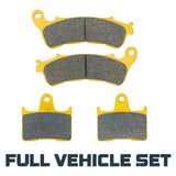 Honda Shadow Aero w/ABS VT750CS 2013-2024 Ceramic Brake Pad Set Traild