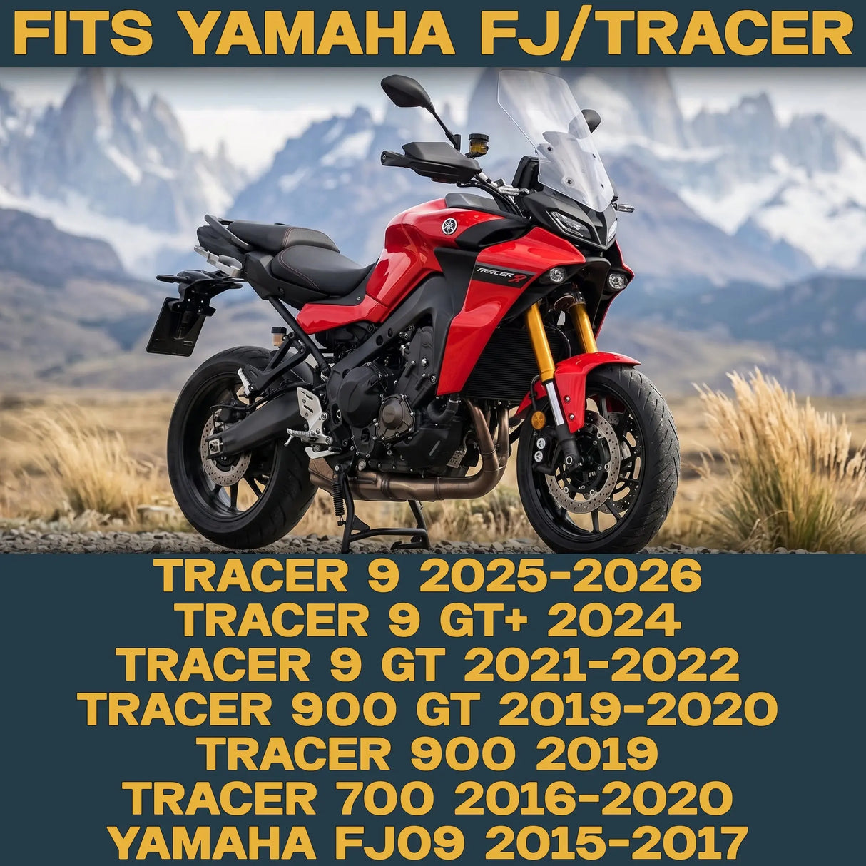 Yamaha FJ09 Tracer 700/900 2015-2026 Ceramic Brake Pad Set Traild