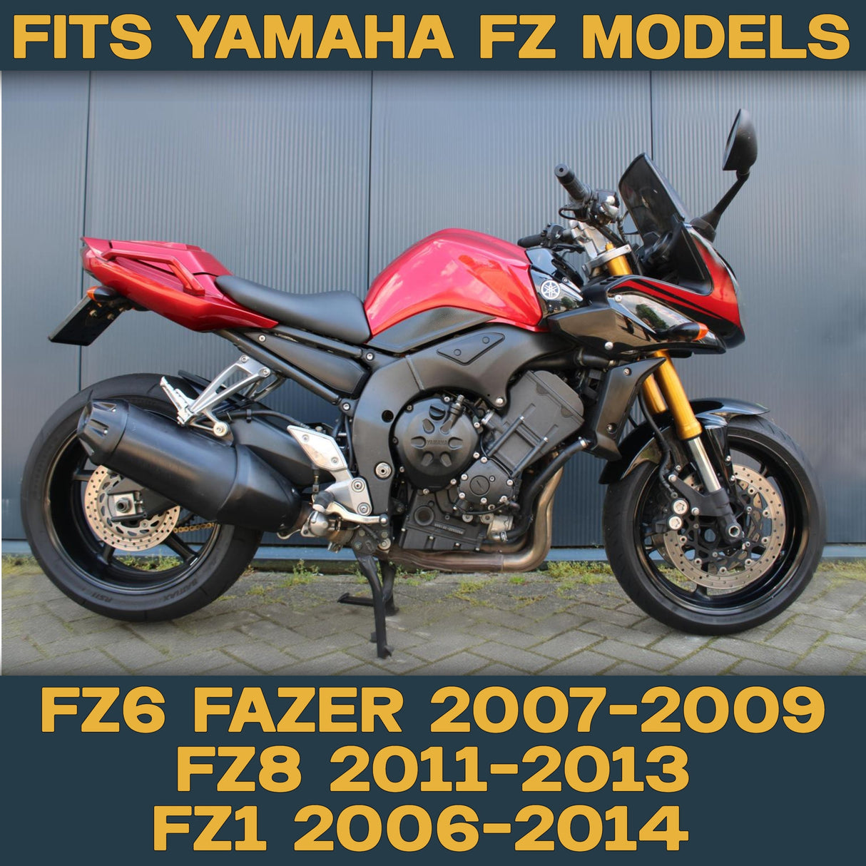 Yamaha FZ1/FZ6/FZ8 2006-2014 Ceramic Brake Pad Set Traild