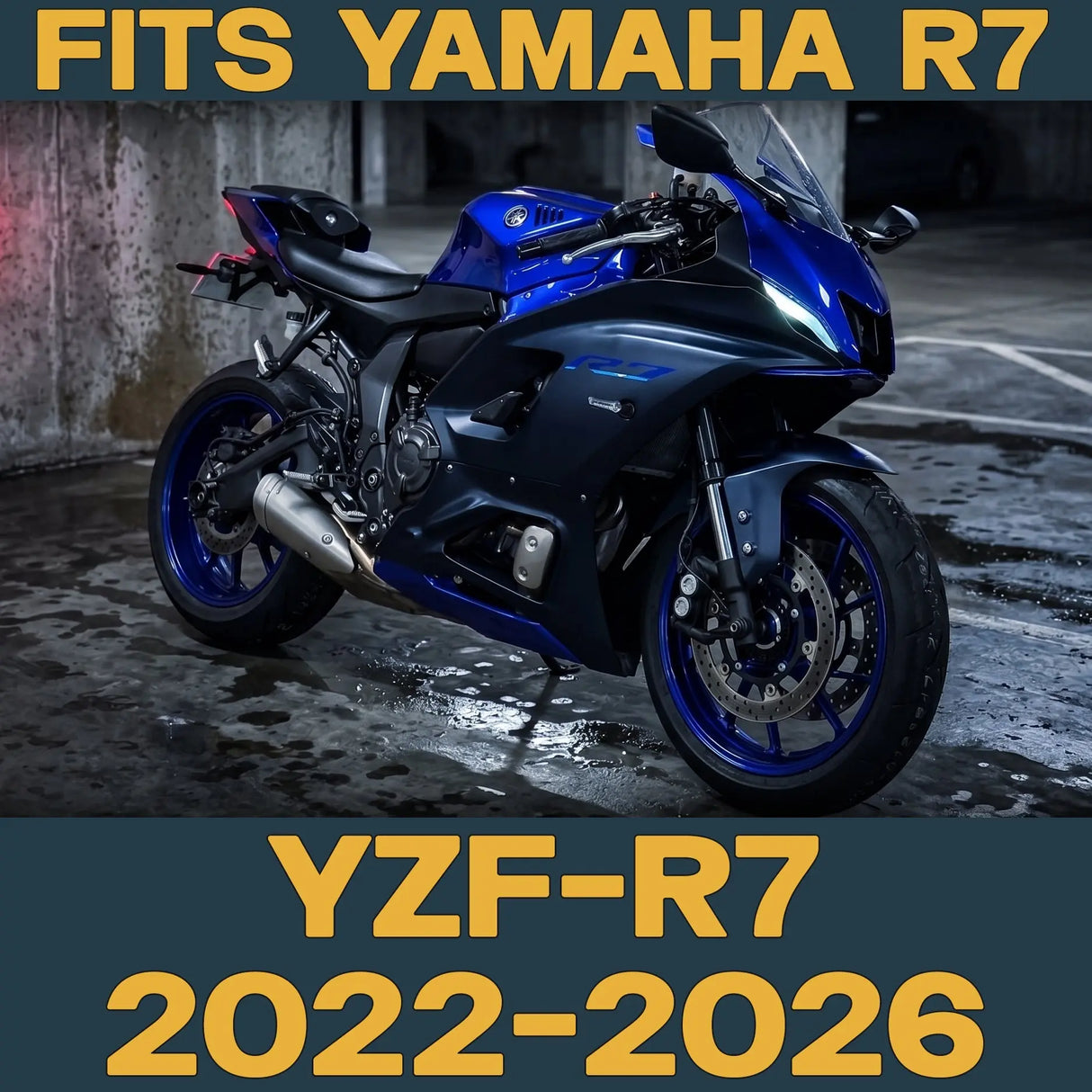 Yamaha YZF-R7 2022-2026 Ceramic Brake Pad Set Traild