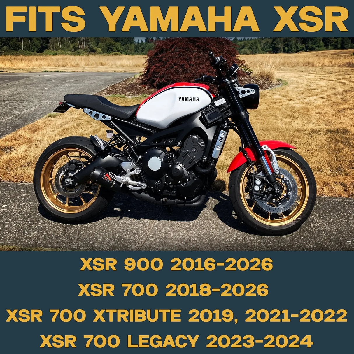 Yamaha XSR700 / XSR900 2016-2026 Ceramic Brake Pad Set Traild