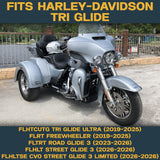 Harley-Davidson Tri Glide Trike 2019-2026 Ceramic Brake Pad Set Traild