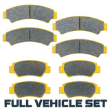 Segway Fugleman UT10/UT6/1000/570 2021-2025 Ceramic Brake Pad Set Traild