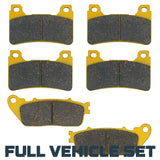 Honda VFR800 Interceptor 2014-2018 Ceramic Brake Pad Set Traild