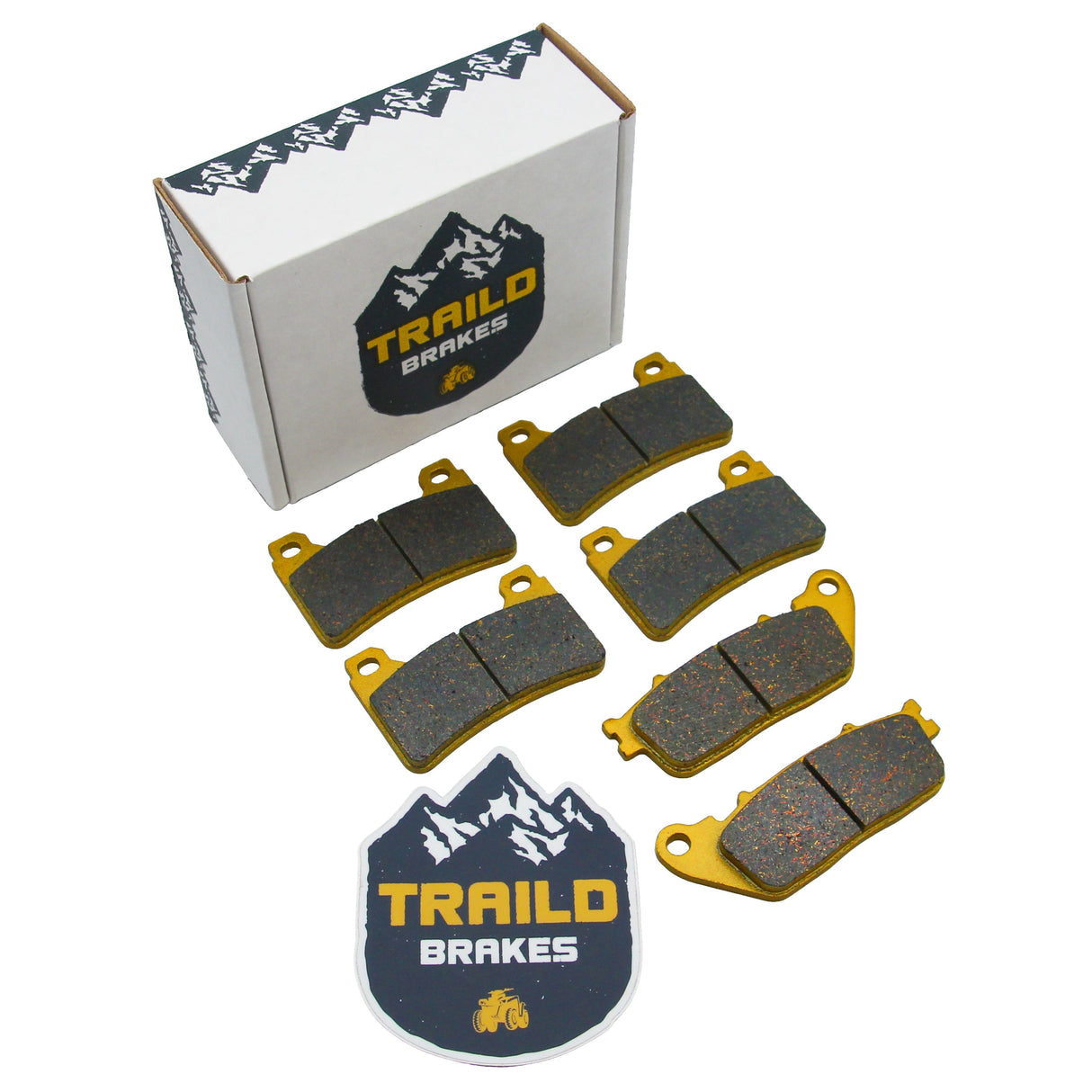 Honda VFR800 Interceptor 2014-2018 Ceramic Brake Pad Set Traild
