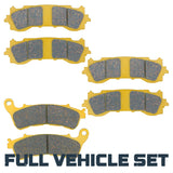 Honda Gold Wing 2018-2025 Ceramic Brake Pad Full Vehicle Set Traild