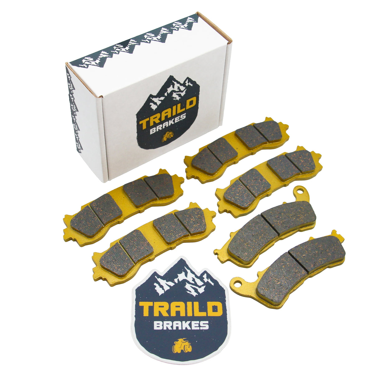 Honda Gold Wing 2018-2025 Ceramic Brake Pad Full Vehicle Set Traild