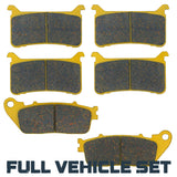 Honda VFR800 Interceptor/Crossrunner 2017-2022 Ceramic Brake Pad Set Traild