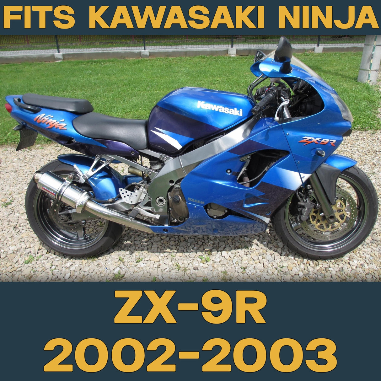 Kawasaki Ninja ZX-9R 2002–2003 Ceramic Brake Pad Set Traild