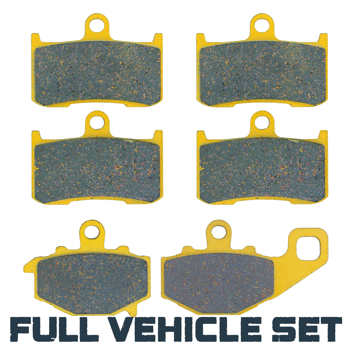 Kawasaki Ninja ZX-9R 2002–2003 Ceramic Brake Pad Set Traild