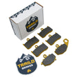 Kawasaki Z1000 2003-2006 Ceramic Brake Pad Set Traild